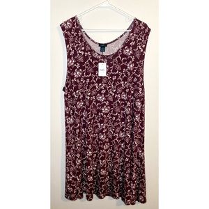 Rue 21 Maroon plus size dress